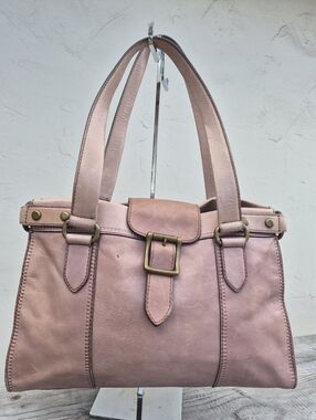 Fossil Vintage Leather Satchel Shoulder Bag